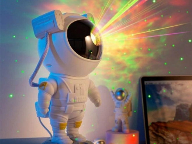 Hvězdný projektor ve tvaru astronauta s dálkovým ovládáním