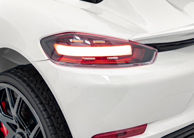 Dětské auto Porsche 718 – Bílé