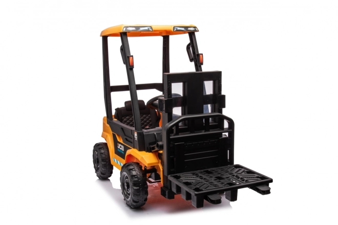 Dětský elektrický vysokozdvižný vozík JCB
