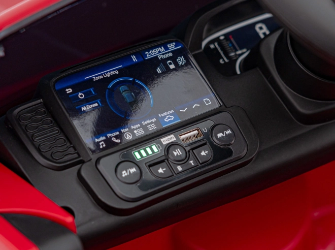 Dětské elektrické autíčko Ford Ranger červené
