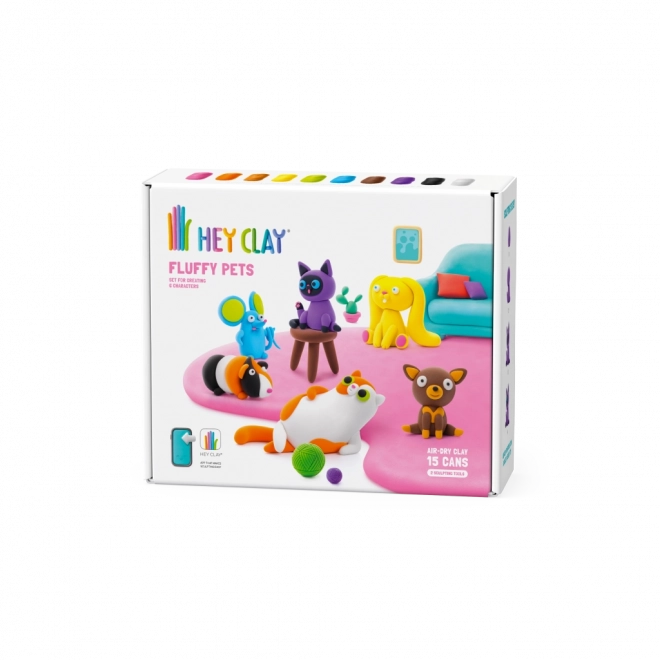 Modelovací hmota Hey Clay roztomilí mazlíčci