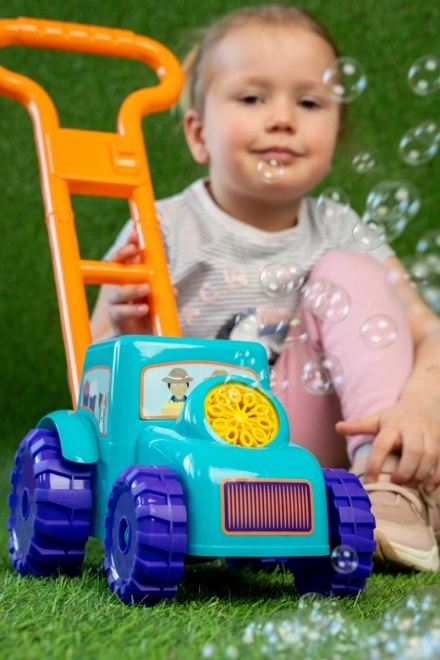 Traktor na bubliny Fru Blu se sadou a roztokem 0,4l