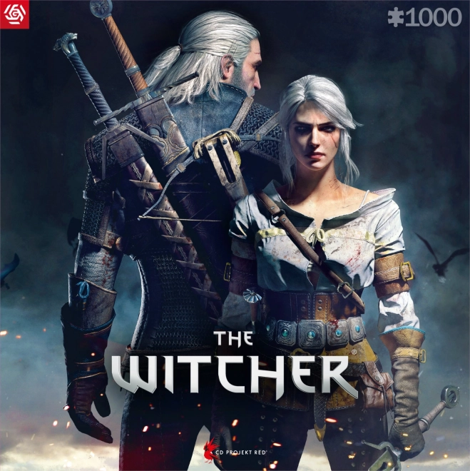 Puzzle Zaklínač - Geralt a Ciri 1000 dílků
