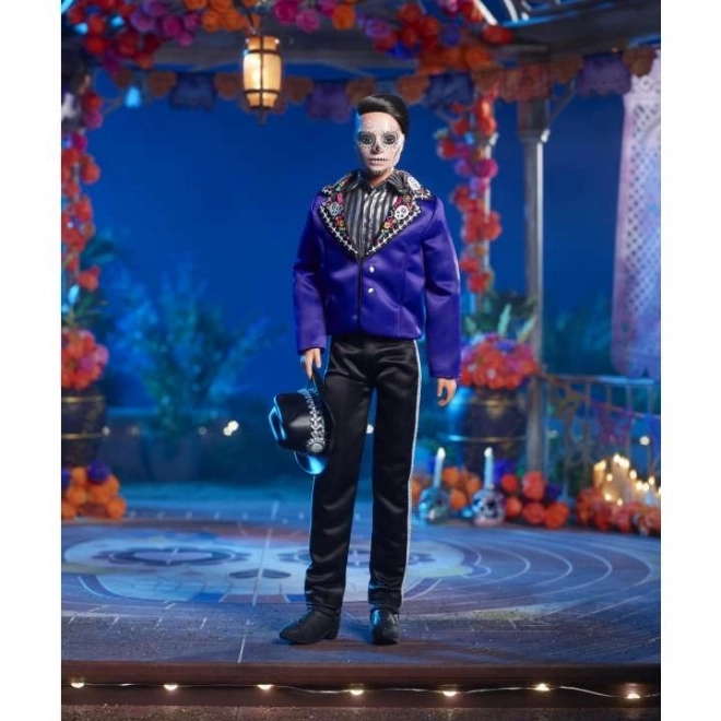 Kolekcionářská panenka Ken Barbie Dia De Muertos 2023