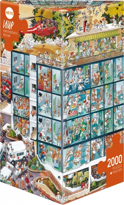 HEYE Puzzle Pohotovost 2000 dílků