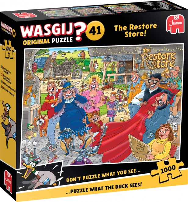 Puzzle WASGIJ 41: Obnova obchodu 1000 dílků