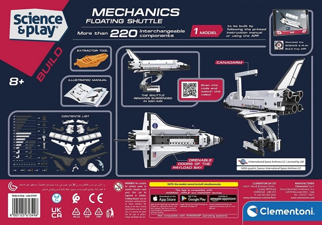 Mechanická laboratoř NASA vznášející se raketoplán