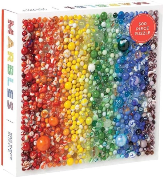 Puzzle Galison duhové kuličky 500 dílků