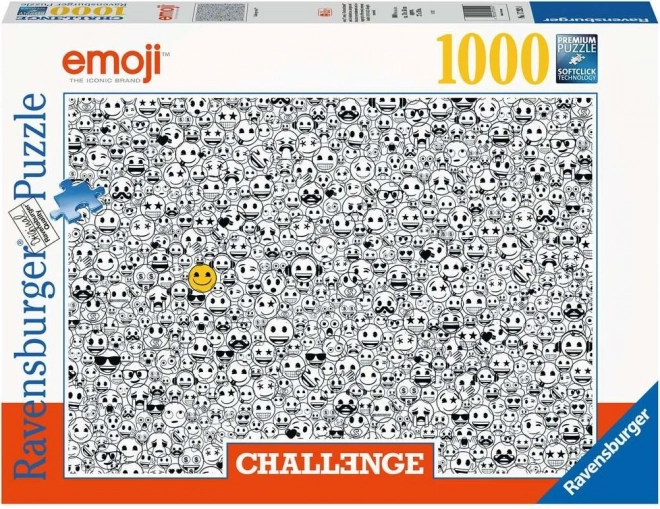 Ravensburger Puzzle Výzva: Emoji 1000 dílků
