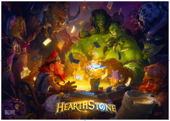GOOD LOOT Puzzle Hearthstone: Heroes of Warcraft 1000 dílků