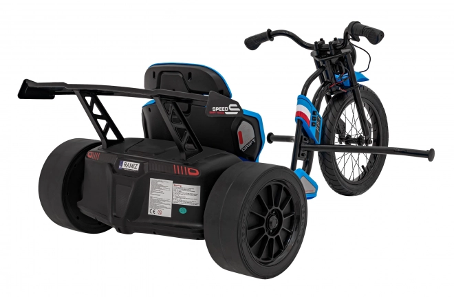 Dětská driftovací motorka modrá