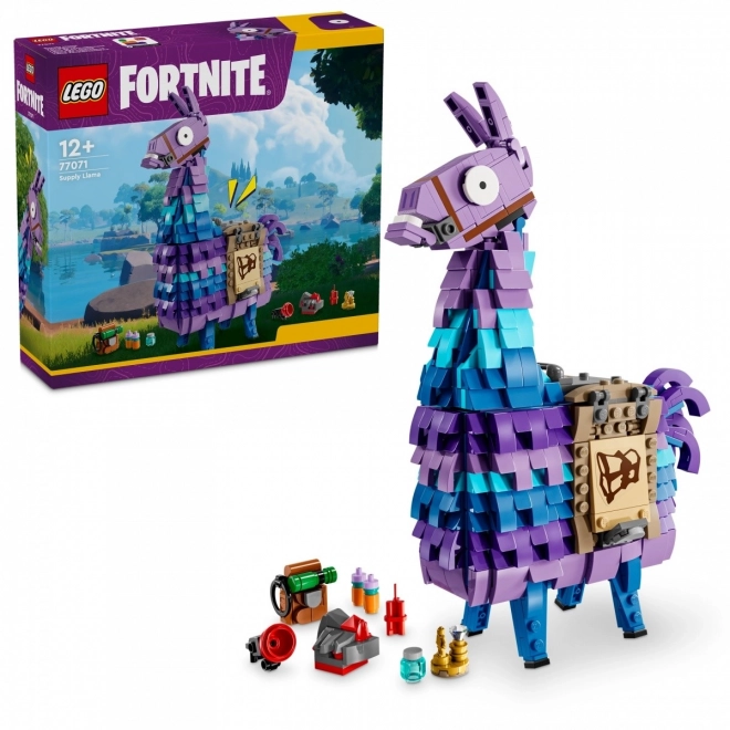 Stavebnice Lama ze hry Fortnite - zásobovací sada