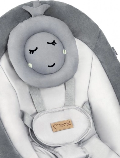 Komfortní sedátko s polštářkem a bezpečnými pásy