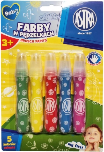 ASTRA Barvy ve štětcích, 5 ks