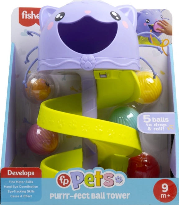 Fisher Price Kočičková kuličková dráha HTW92