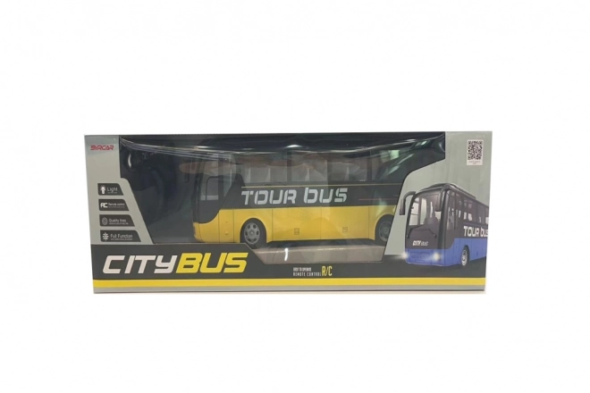 RC autobus na dálkové ovládání modrý
