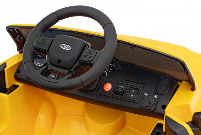 Dětské elektrické auto Ford Ranger Lift Žluté