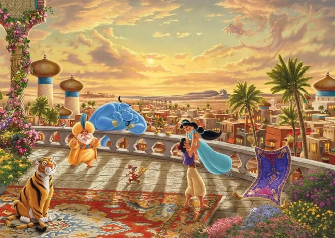Disney puzzle Jasmína a Aladin 1000 dílků