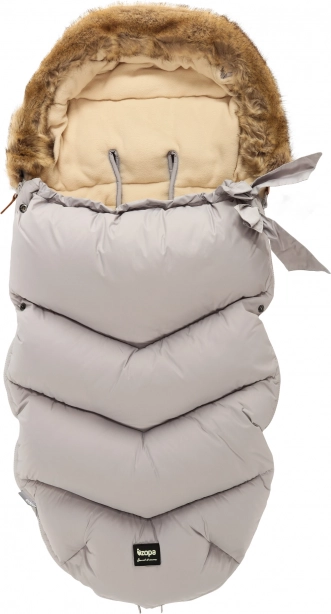 Zimní fusak Fluffy – Foggy Grey