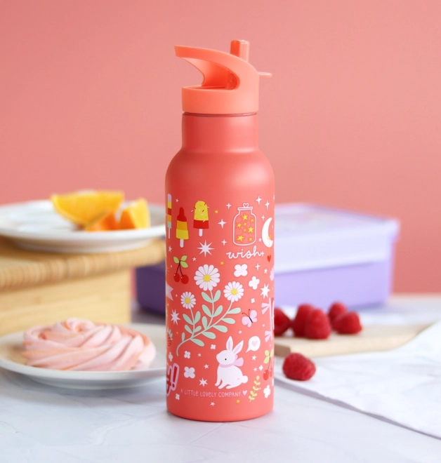 A Little Lovely Company Nerezová lahev na pití 500 ml – Zábava