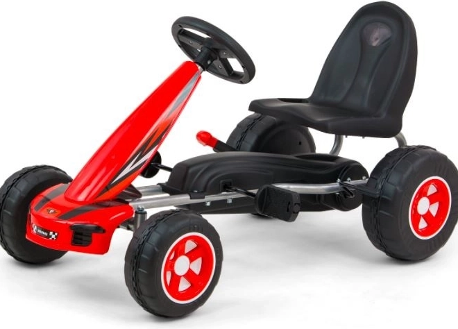 Pedálová motokára Viper – červená