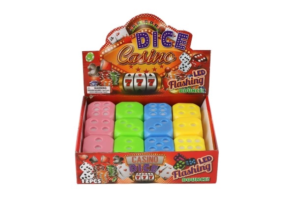 Efektní LED blikání při dopadu