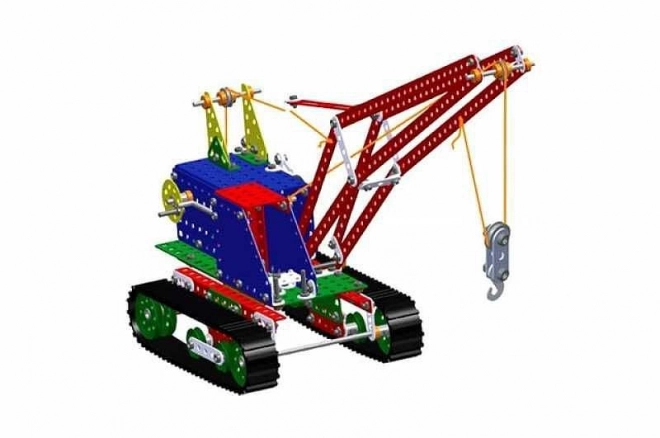 Klasičká stavebnice Merkur 5 se 80 modely