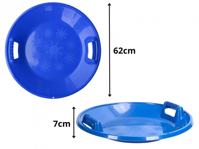 Plastová kluzná deska pro sníh 62 cm