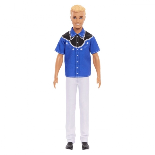 Barbie Model ken - kovbojský obleček HRH25 TV
