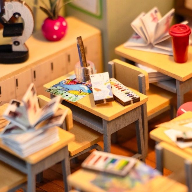 Miniatura domečku 2Kids Toys Školní Třída