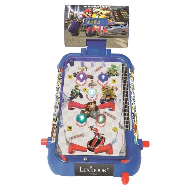 Elektronický stolní pinball Mario Kart
