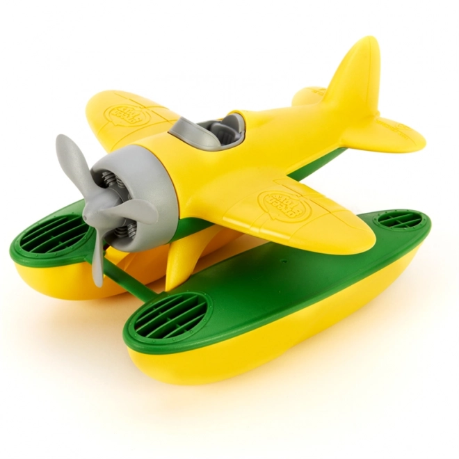 Žlutý hydroplán Green Toys