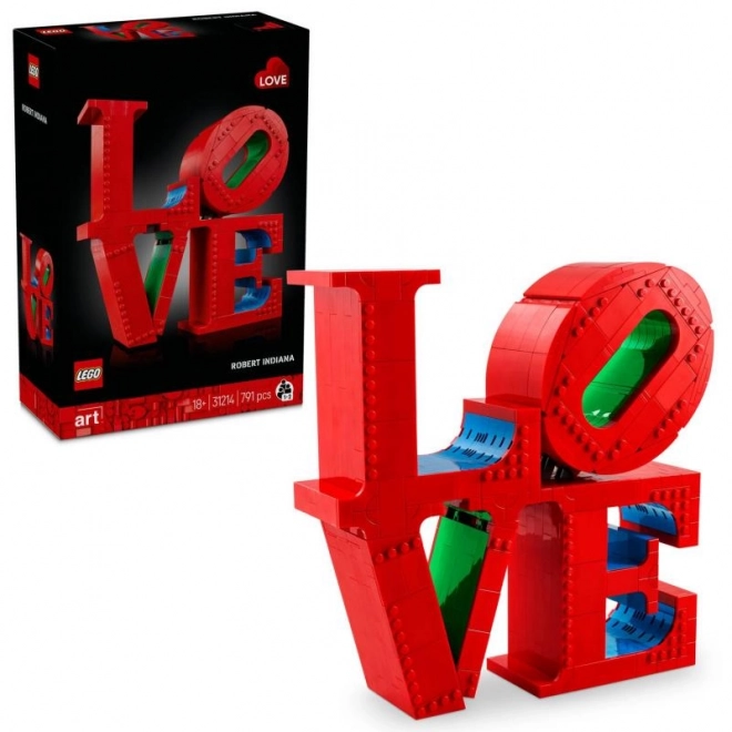 Stavebnice LEGO Art Láska