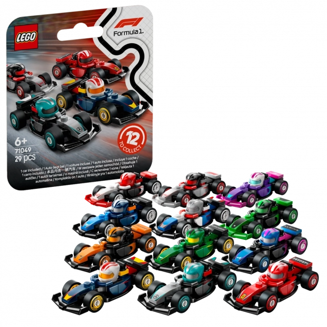 Lego sběratelská závodní auta F1