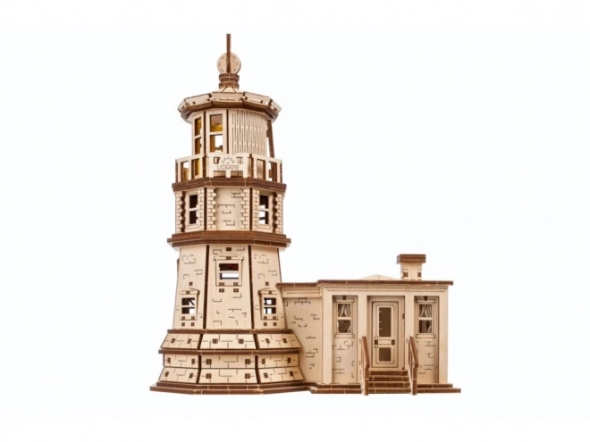 Maják Split Rock 3D dřevěné mechanické puzzle