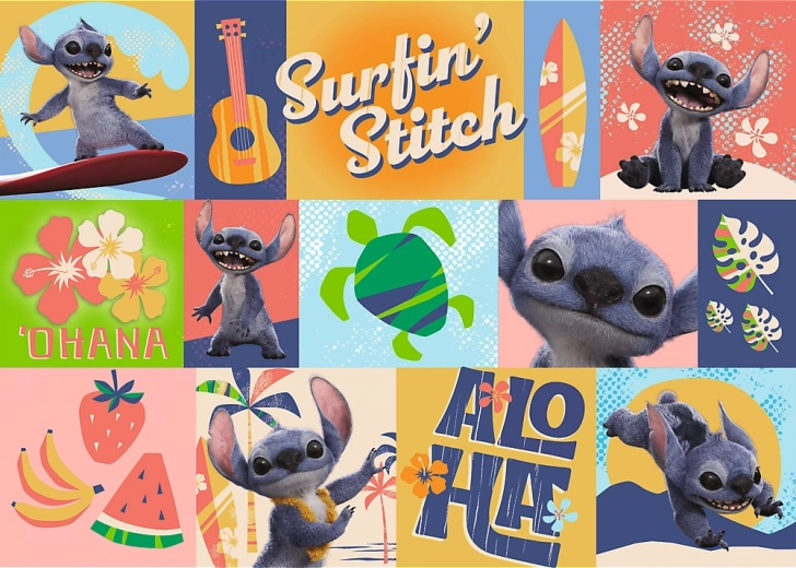 Puzzle Lilo & Stitch – havajské dobrodružství 200 dílků