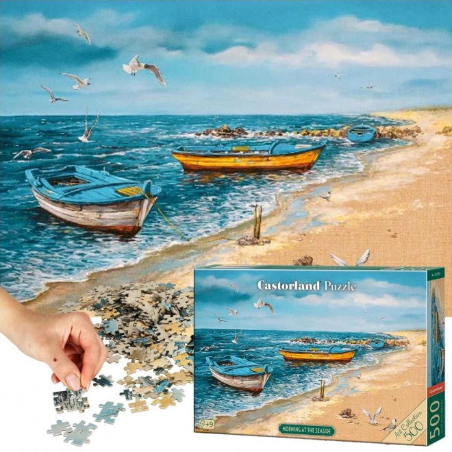 Puzzle 500 prvků Ráno u moře