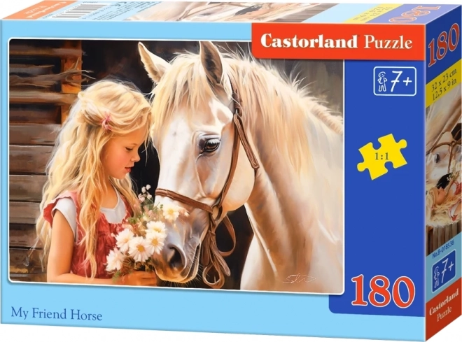 CASTORLAND Puzzle Můj přítel kůň180 dílků