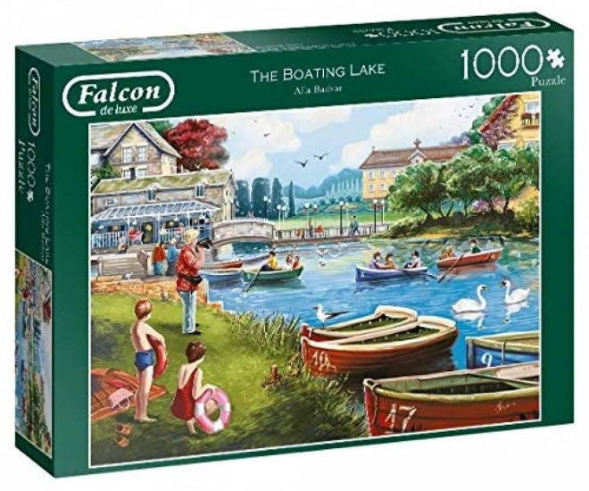 FALCON Puzzle Lodičky na jezeře 1000 dílků