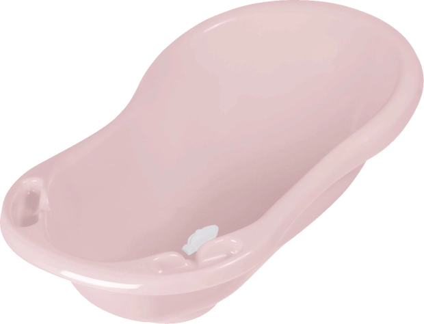 Dětská vanička se zátkou Pure 84 cm – Severská růžová
