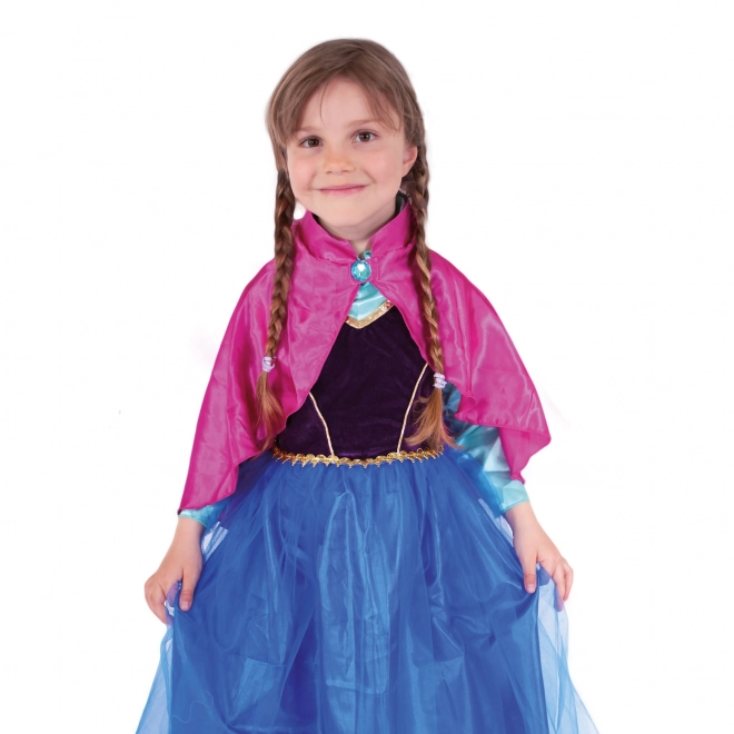 Dětský kostým princezna zimní království Anna – vel. M