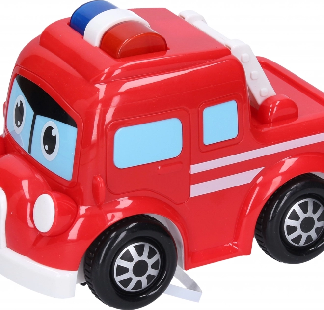 Hasičské auto s efekty 15 cm