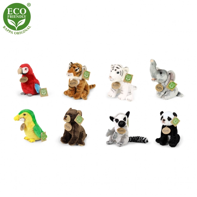 Plyšová zvířata exotická 15 cm Eco-friendly