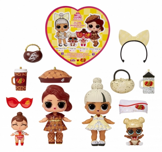 L.O.L. Surprise Loves Mini Sweets sada kufřík pro panenky