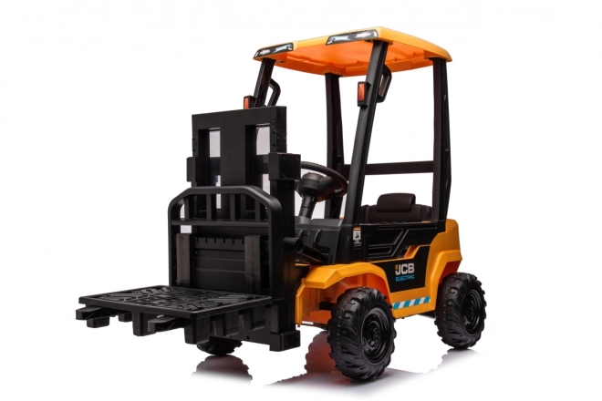 Dětský elektrický vysokozdvižný vozík JCB
