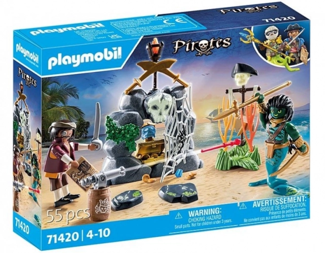 Piráti 71420 Sada pro hledání pokladu s figurkami