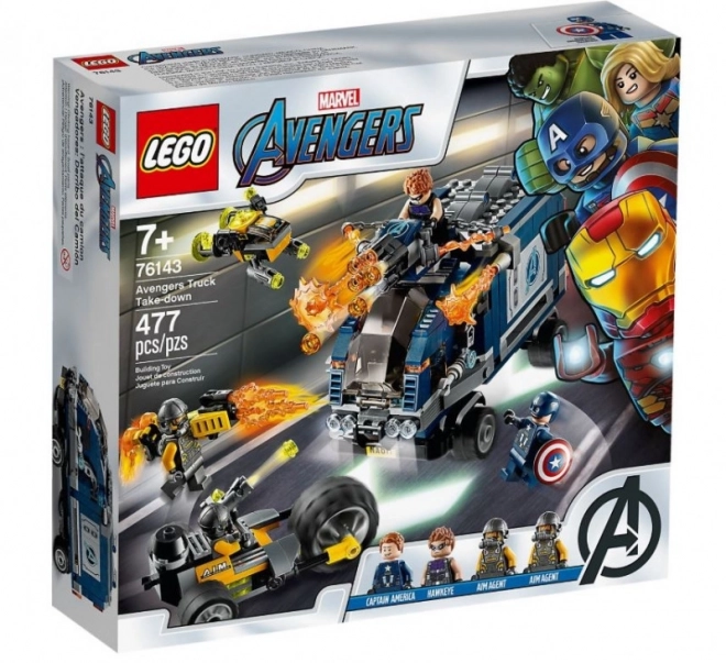 LEGO® Super Heroes 76143 Avengers: Boj o náklaďák