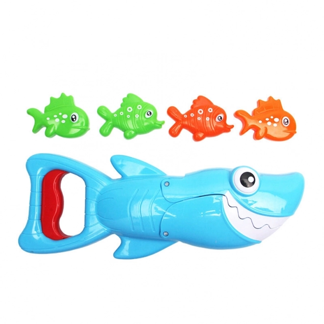 Koupelnová hra Shark Catcher Set Blue