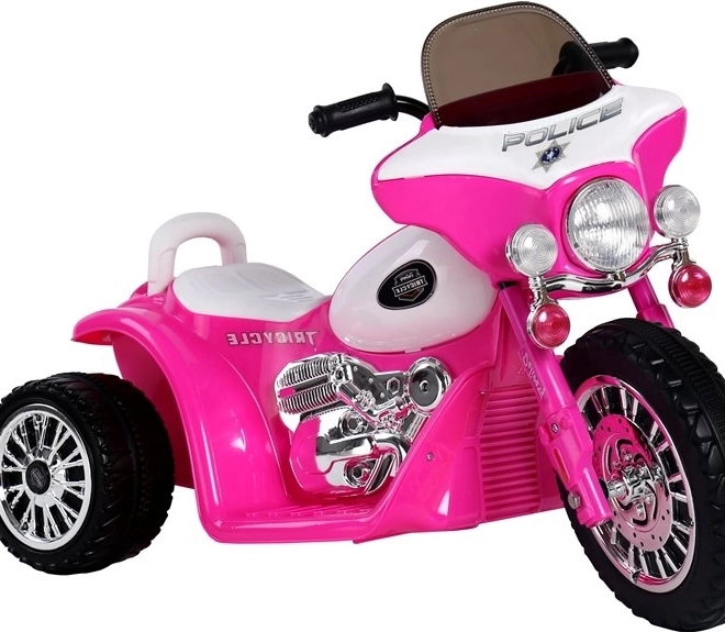 Dobíjecí motocykl JT568 – Temně-růžový