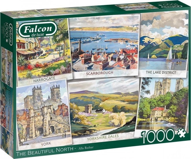 Puzzle Severské krásy 1000 dílků